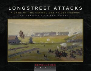 Longstreet Attacks: The Second Day at Gettysburg board game cover