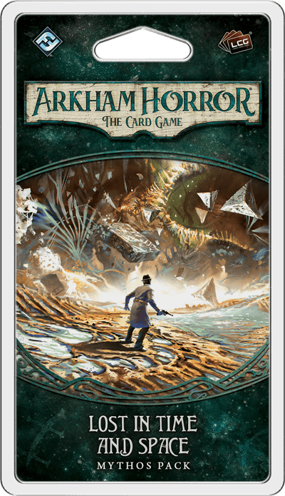 Arkham Horror: The Card Game – Lost in Time and Space: Mythos Pack board game cover