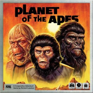 Planet of the Apes board game cover