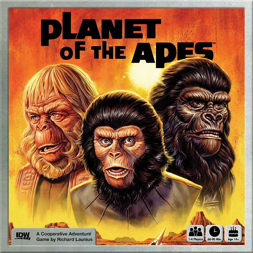 Planet of the Apes board game cover