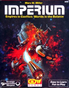 Imperium: Empires in Conflict – Worlds in the Balance board game cover