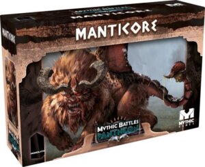 Mythic Battles: Pantheon – Manticore board game cover