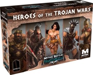 Mythic Battles: Pantheon – Heroes of the Trojan Wars board game cover