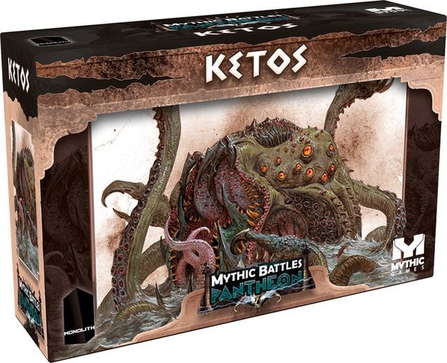 Mythic Battles: Pantheon – Ketos board game cover