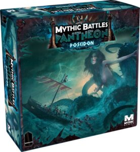 Mythic Battles: Pantheon – Poseidon Expansion board game cover