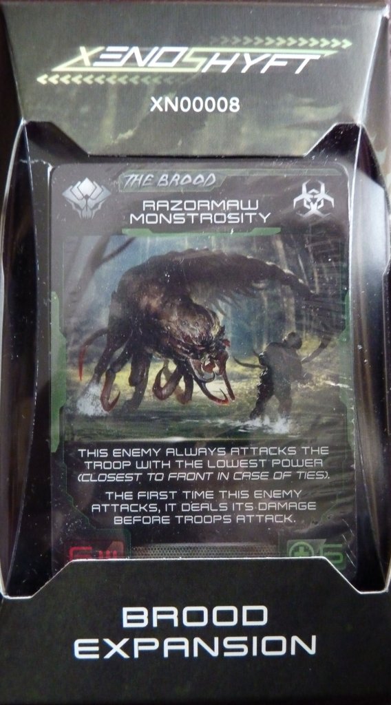 XenoShyft: Dreadmire – Brood Expansion board game cover