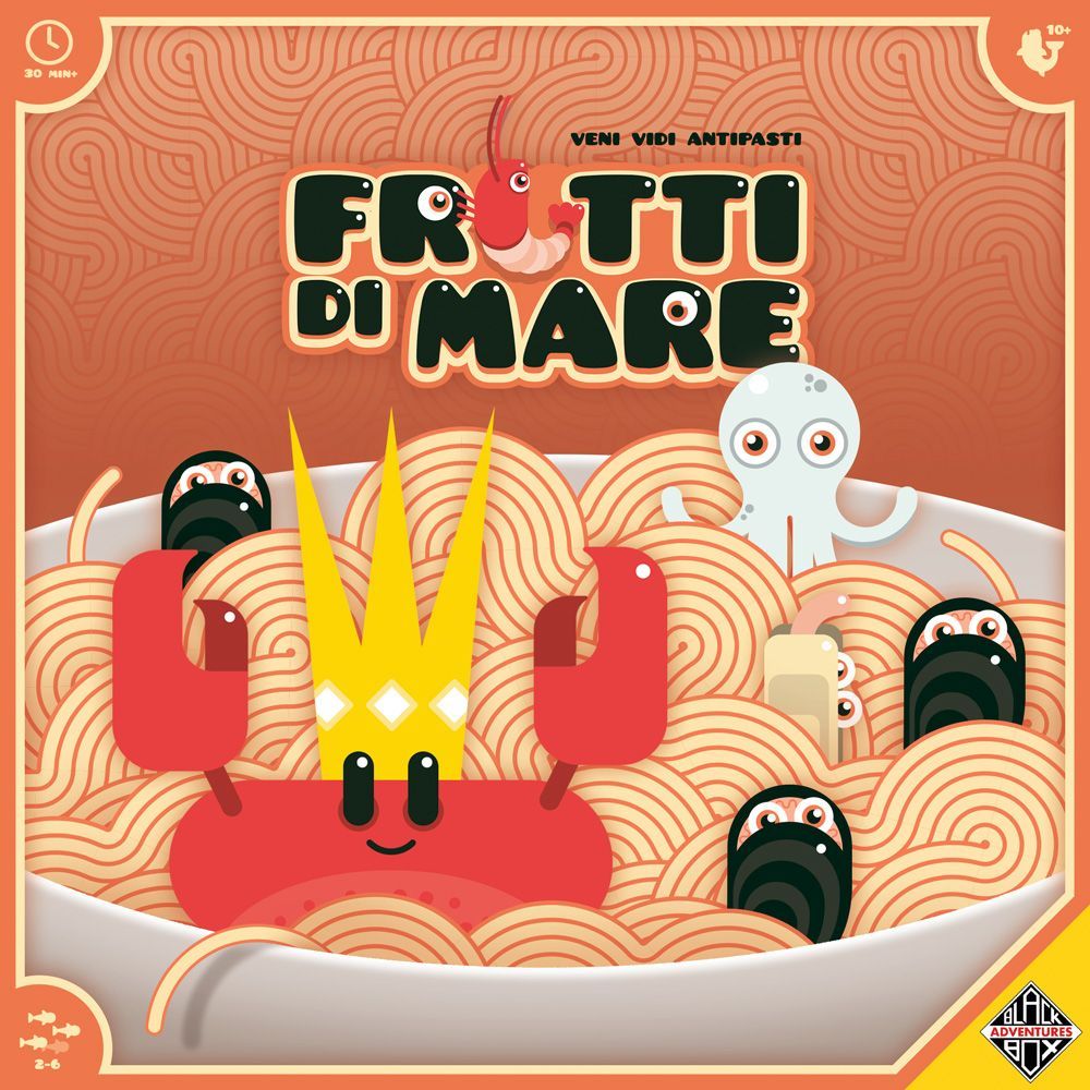Frutti di Mare: Veni, Vidi, Antipasti! board game cover