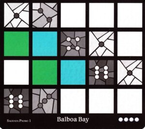 Sagrada: Promo 1 – Vitraux/Balboa Bay Window Pattern Card board game cover