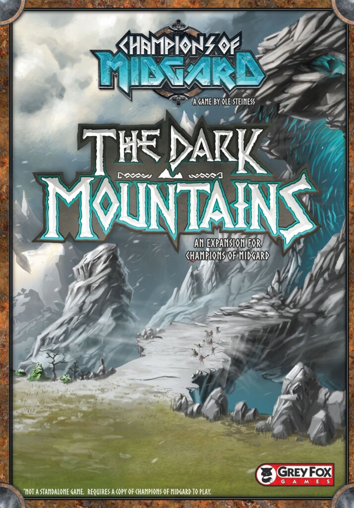 Champions of Midgard: The Dark Mountains board game cover