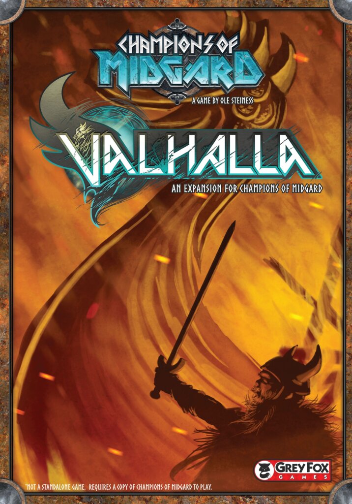 Champions of Midgard: Valhalla board game cover