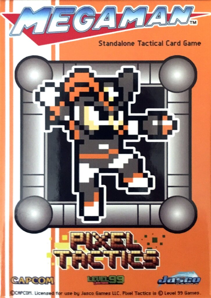 Mega Man Pixel Tactics: Bass Orange board game cover