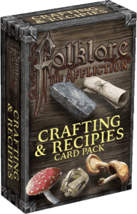 Folklore: The Affliction – Crafting & Recipes Card Pack board game cover