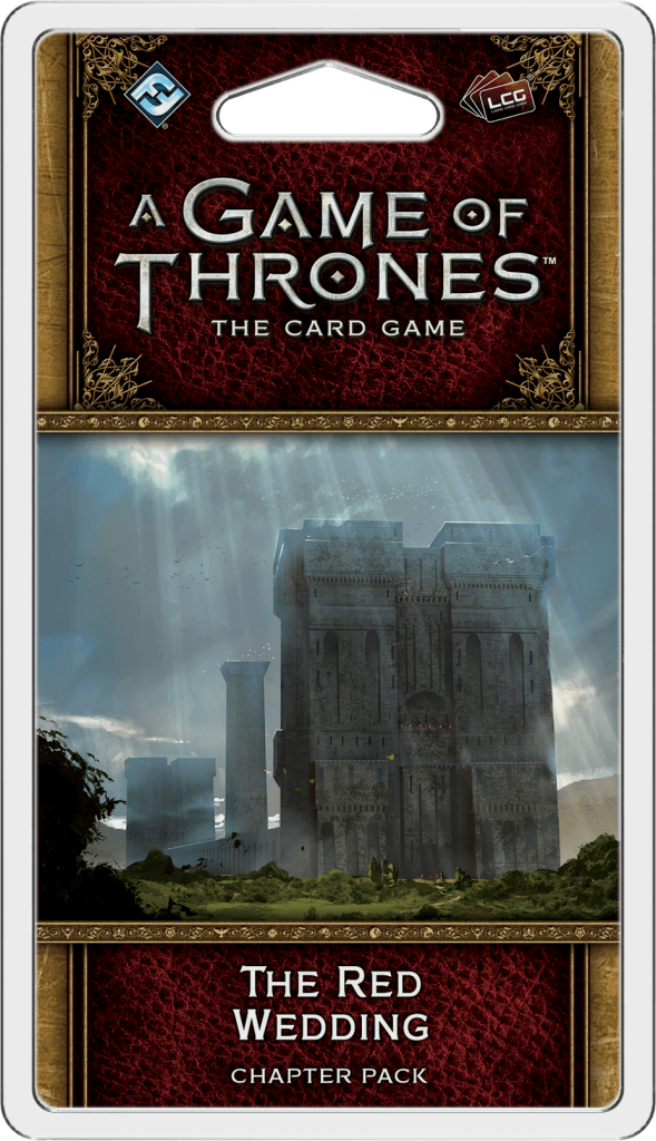 A Game of Thrones: The Card Game (Second Edition) – The Red Wedding board game cover