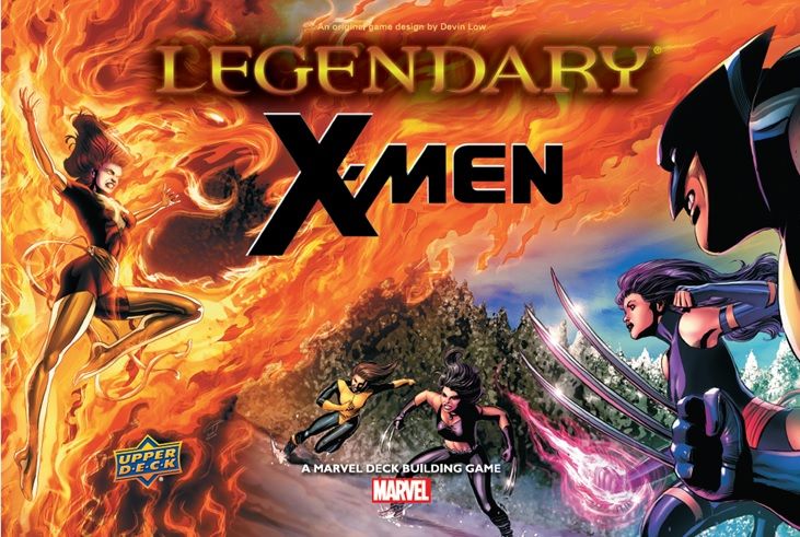 Legendary: A Marvel Deck Building Game – X-Men board game cover