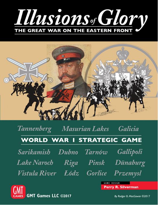 Illusions of Glory: The Great War on the Eastern Front board game cover