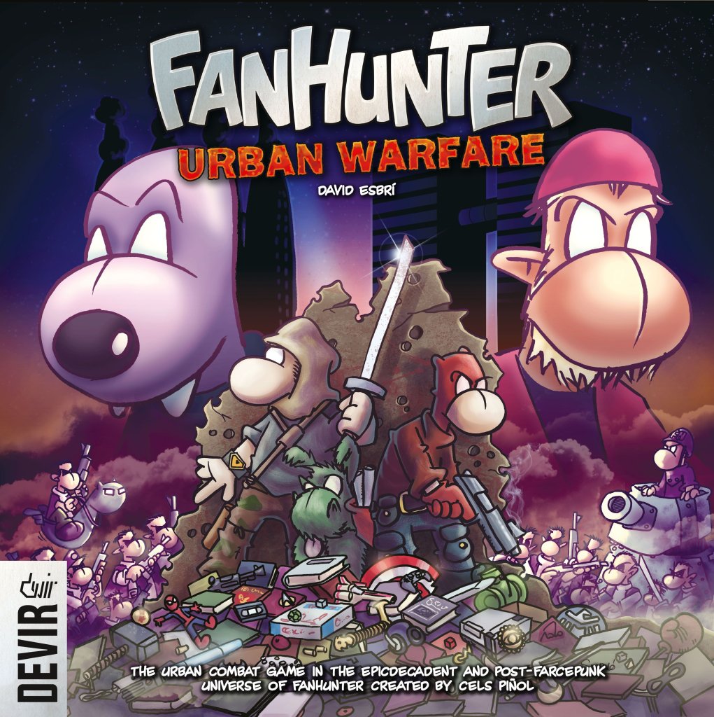 Fanhunter: Urban Warfare board game cover