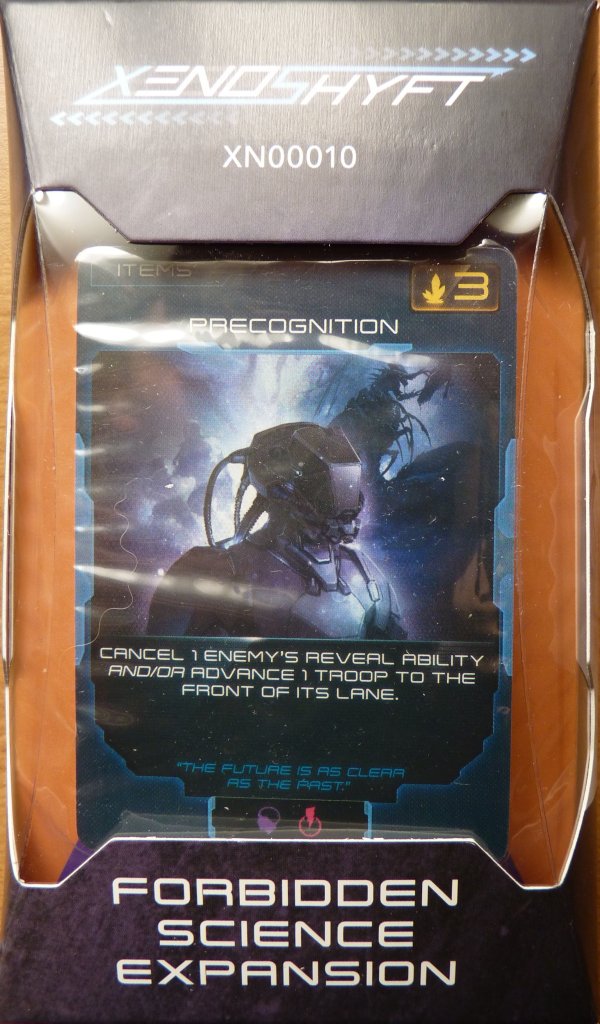 XenoShyft: Forbidden Sciences board game cover
