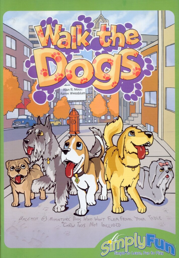 Walk the Dogs board game cover