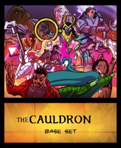 The Cauldron: Base Set (fan expansion for Sentinels of the Multiverse) board game cover