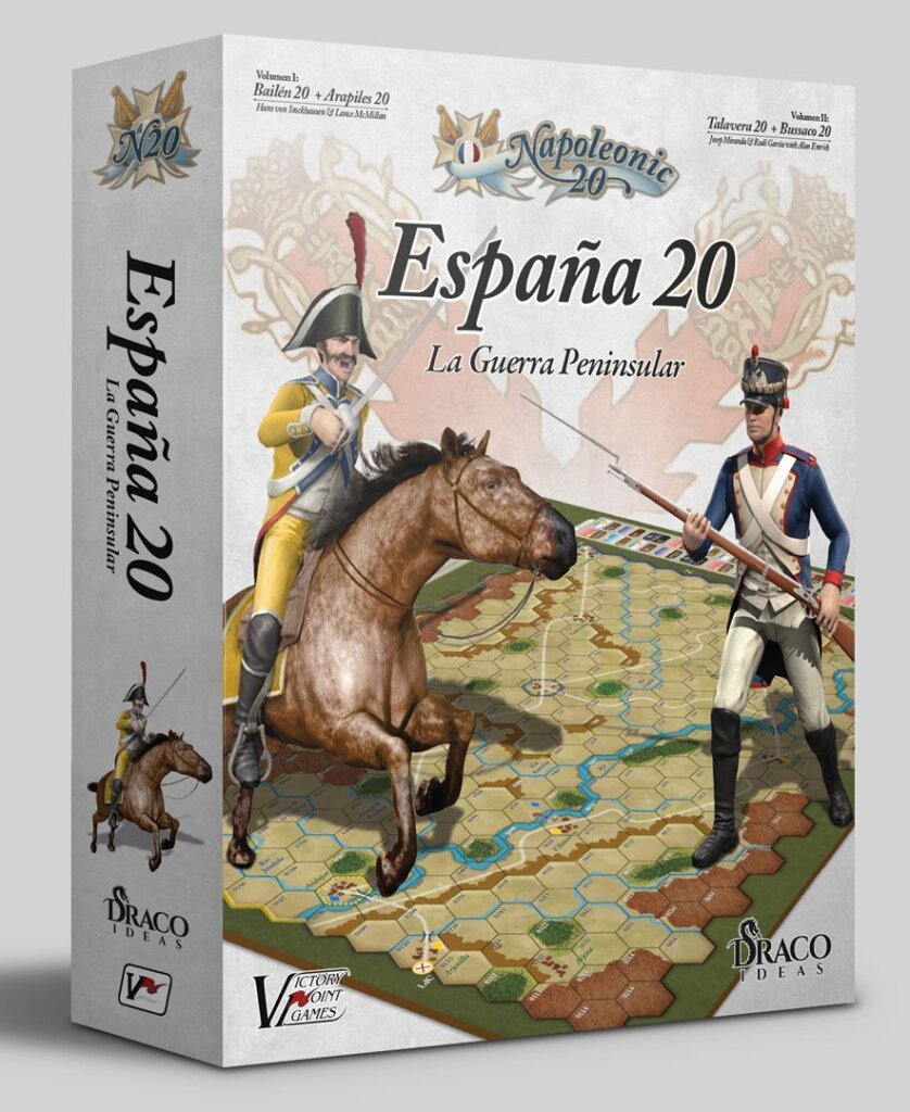 España 20: La Guerra Peninsular board game cover