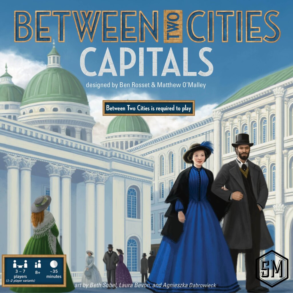 Between Two Cities: Capitals board game cover