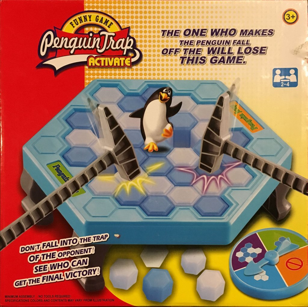 Penguin Trap board game cover
