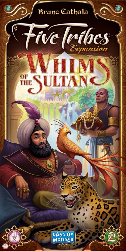 Five Tribes: Whims of the Sultan board game cover