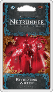 Android: Netrunner – Blood and Water board game cover