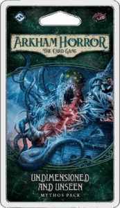 Arkham Horror: The Card Game – Undimensioned and Unseen: Mythos Pack board game cover