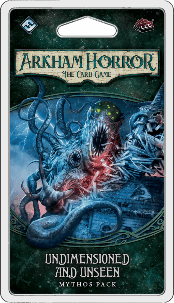 Arkham Horror: The Card Game – Undimensioned and Unseen: Mythos Pack board game cover