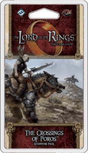 The Lord of the Rings: The Card Game – The Crossings of Poros board game cover
