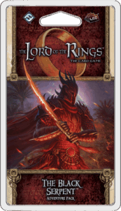 The Lord of the Rings: The Card Game – The Black Serpent board game cover