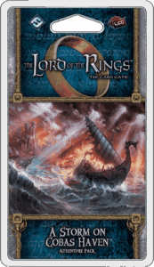The Lord of the Rings: The Card Game – A Storm on Cobas Haven board game cover