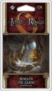 The Lord of the Rings: The Card Game – Beneath the Sands board game cover
