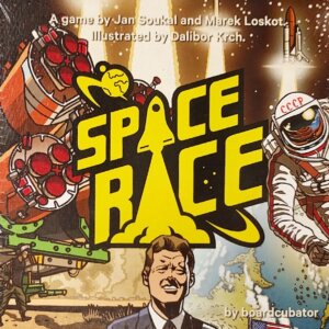 Space Race: The Card Game board game cover