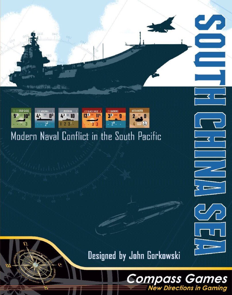 South China Sea: Modern Naval Conflict in the South Pacific board game cover