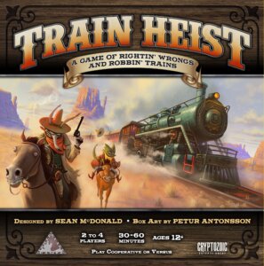 Train Heist board game cover
