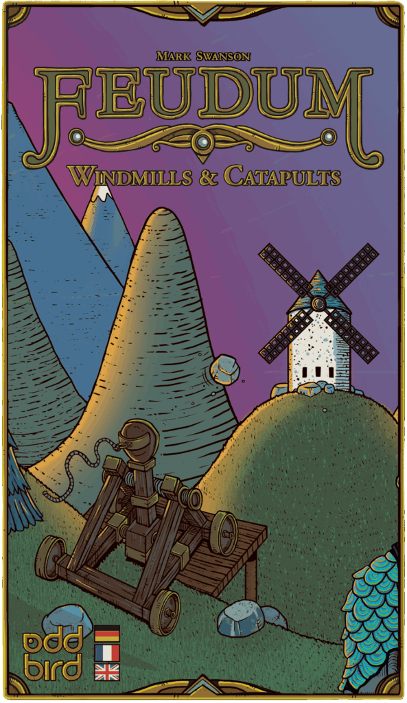 Feudum: Windmills & Catapults board game cover