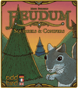 Feudum: Squirrels & Conifers board game cover