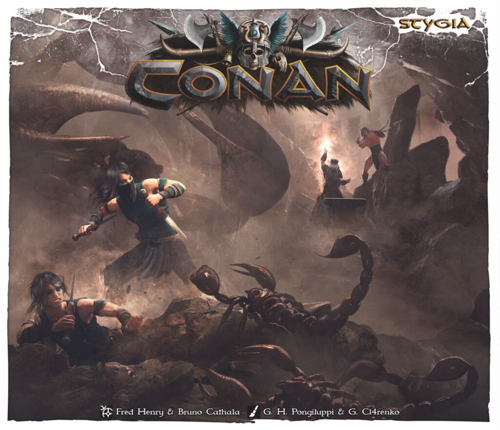 Conan: Stygia board game cover
