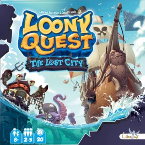 Loony Quest: The Lost City board game cover