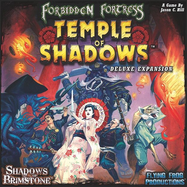 Shadows of Brimstone: Temple of Shadows Deluxe Expansion board game cover