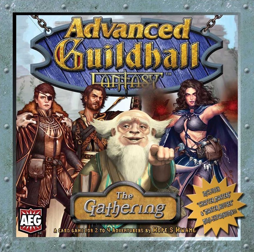 Advanced Guildhall Fantasy: The Gathering board game cover