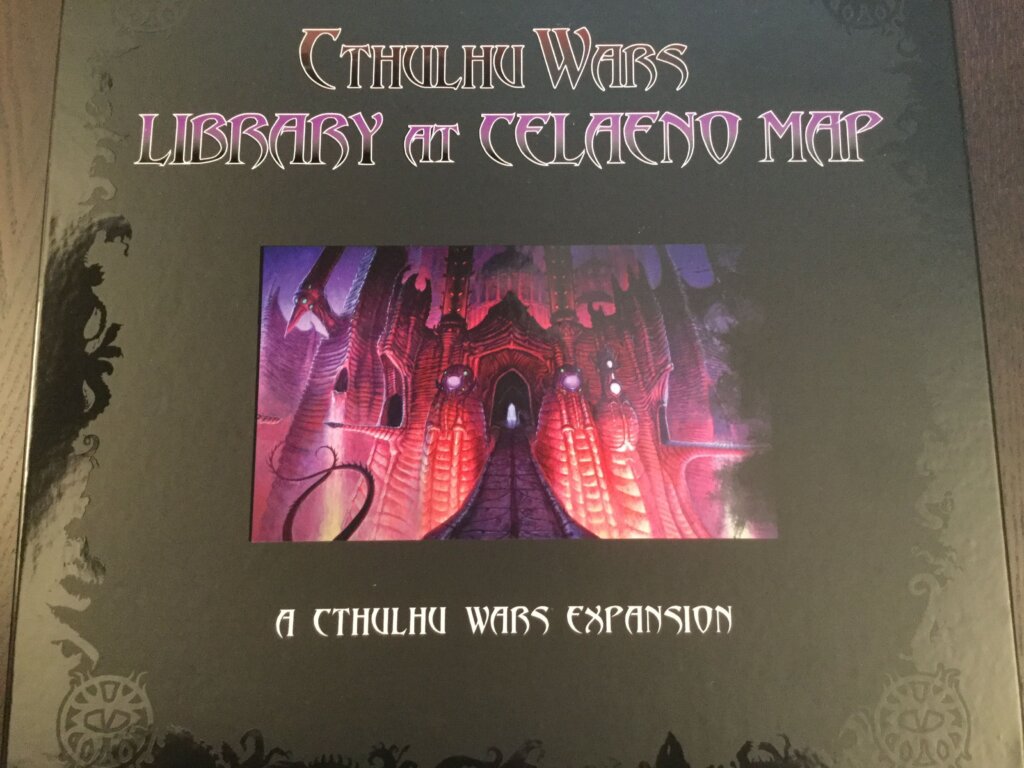 Cthulhu Wars: Library at Celaeno Map board game cover