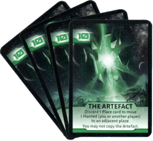 Not Alone: The Green Artefact Promo Cards board game cover