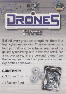 Tiny Epic Galaxies: Beyond the Black – Drones Mini Expansion board game cover