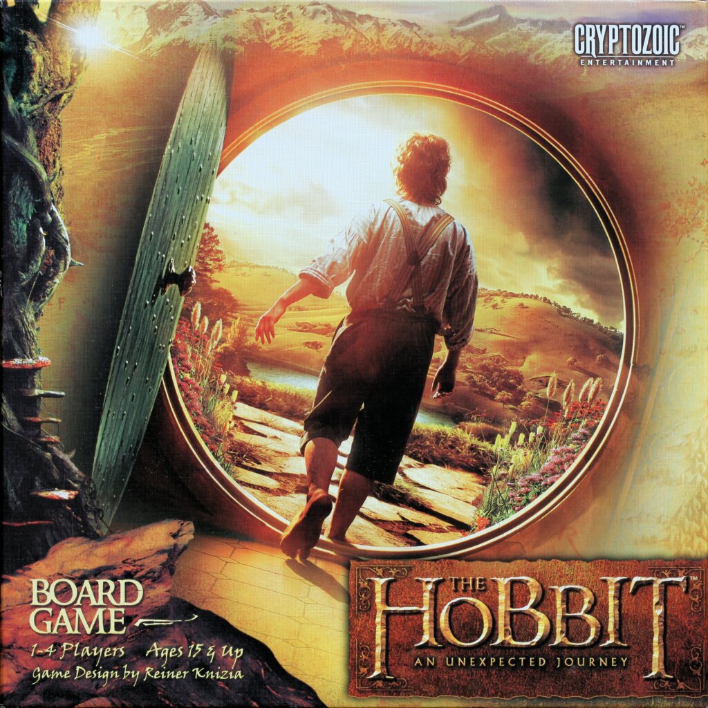 The Hobbit: An Unexpected Journey board game cover
