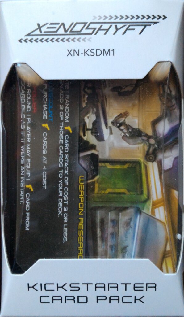 XenoShyft: Dreadmire – Kickstarter Card Pack board game cover