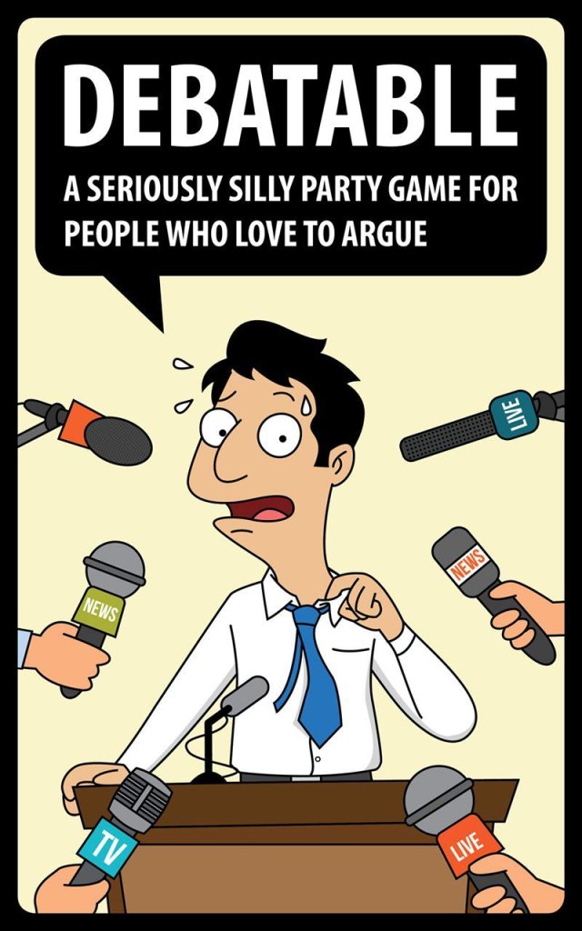 Debatable board game cover