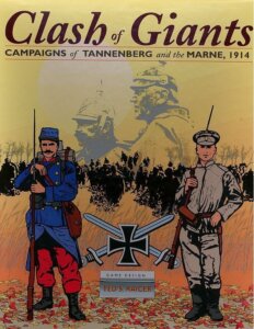 Clash of Giants: Campaigns of Tannenberg and the Marne, 1914 board game cover